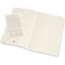 Блокнот MOLESKINE VOLANT LARGE, нелинованный, оранжевый/голубой QP723F16B24